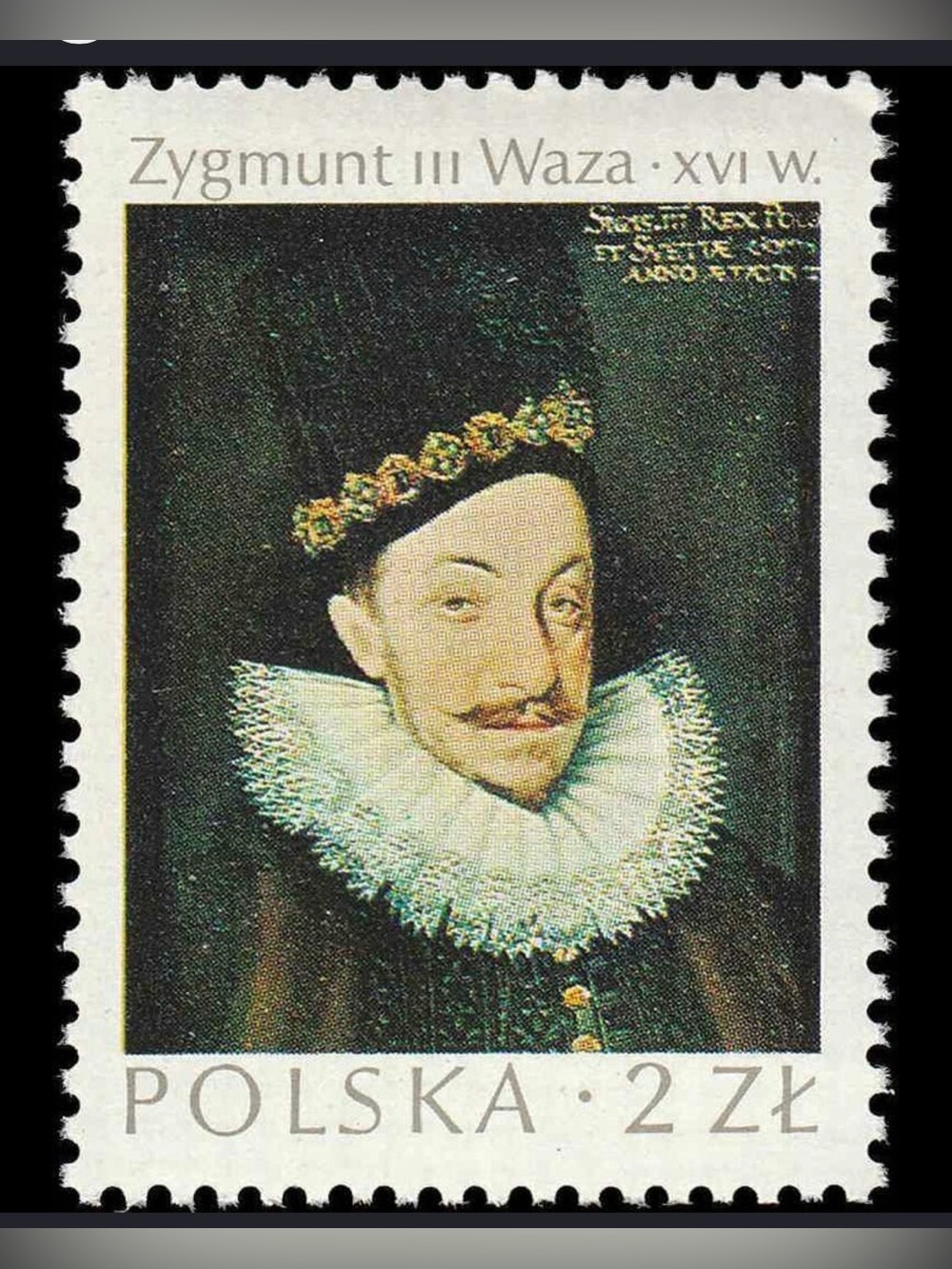 VTG Polish Postage Stamp | 1974 | Masterpiece of Polish King Sigismund Vasa